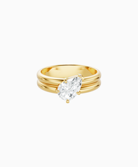 White Lab Diamond / Pear (Tilted) / 1ct