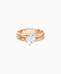 White Lab Diamond / Pear (Tilted) / 1ct