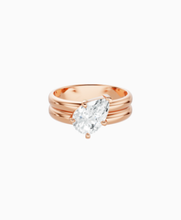 White Lab Diamond / Pear (Tilted) / 1.5ct