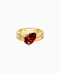 Pigeon Blood Lab Ruby / Pear (Tilted) / 1.5ct