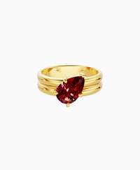 Pigeon Blood Lab Ruby / Pear (Tilted) / 1.5ct