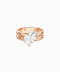 White Lab Diamond / Pear (Tilted) / 2ct