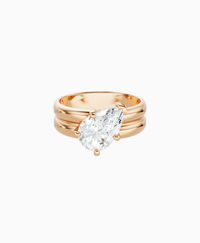White Lab Diamond / Pear (Tilted) / 2ct