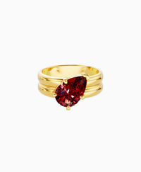 Pigeon Blood Lab Ruby / Pear (Tilted) / 2ct