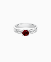 Pigeon Blood Lab Ruby / Round / 0.5ct