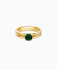 Zambian Lab Emerald / Round / 0.5ct
