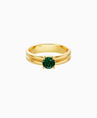Zambian Lab Emerald / Round / 0.5ct