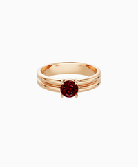 Pigeon Blood Lab Ruby / Round / 0.5ct