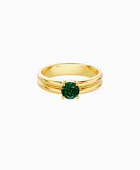 Zambian Lab Emerald / Round / 0.5ct