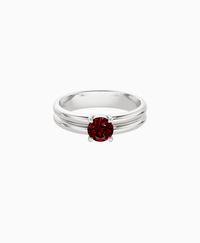 Pigeon Blood Lab Ruby / Round / 0.5ct