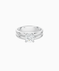 White Lab Diamond / Round / 1ct