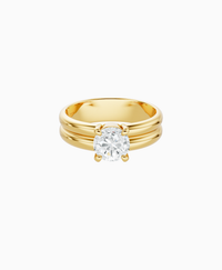 White Lab Diamond / Round / 1ct