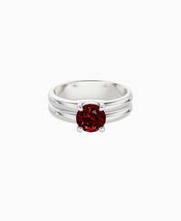 Pigeon Blood Lab Ruby / Round / 1ct