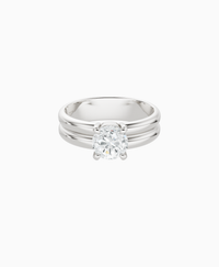 White Lab Diamond / Round / 1ct