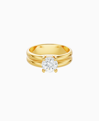 White Lab Diamond / Round / 1ct