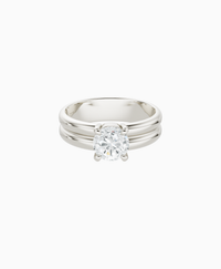 White Lab Diamond / Round / 1ct