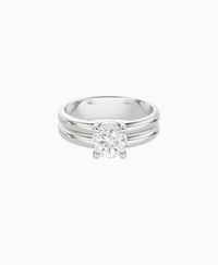 White Lab Diamond / Round / 1ct