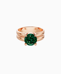 Zambian Lab Emerald / Round / 2ct