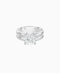 White Lab Diamond / Round / 2ct