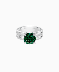 Zambian Lab Emerald / Round / 2ct