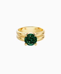 Zambian Lab Emerald / Round / 2ct