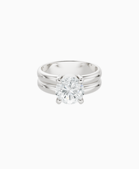 White Lab Diamond / Round / 2ct