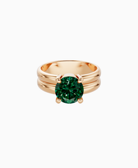 Zambian Lab Emerald / Round / 2ct