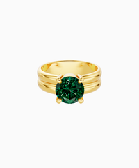 Zambian Lab Emerald / Round / 2ct