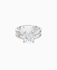 White Lab Diamond / Round / 2ct