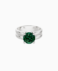 Zambian Lab Emerald / Round / 2ct