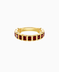 Bezel Eternity Ring - 14K Yellow Gold