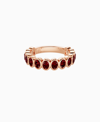 Bezel Eternity Ring - 9K Rose Gold