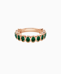 Zambian Lab Emerald / Oval (NS) / F