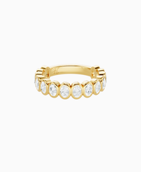Bezel Eternity Ring - 9K Yellow Gold