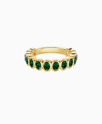 Zambian Lab Emerald / Oval (NS) / F
