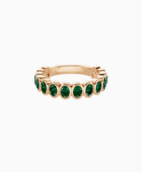 Bezel Eternity Ring - 18K Rose Gold