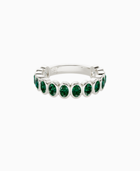 Zambian Lab Emerald / Oval (NS) / F