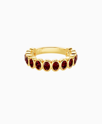 Bezel Eternity Ring - 18K Yellow Gold