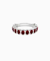 Bezel Eternity Ring - Platinum