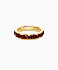 Channel Set Eternity Ring - 9K Yellow Gold