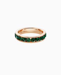 Channel Set Eternity Ring - 14K Rose Gold