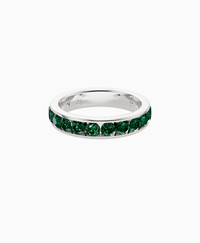 Channel Set Eternity Ring - Platinum