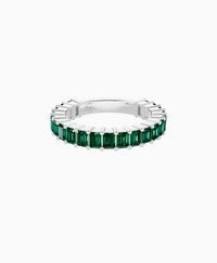 Prong Eternity Ring - 9K White Gold