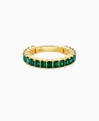 Prong Eternity Ring - 14K Yellow Gold
