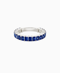 Prong Eternity Ring - 18K White Gold