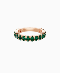 Zambian Lab Emerald / Oval (NS) / F