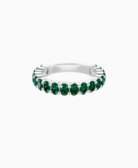 Zambian Lab Emerald / Oval (NS) / F
