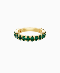 Zambian Lab Emerald / Oval (NS) / F