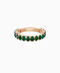 Zambian Lab Emerald / Oval (NS) / F