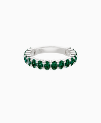 Zambian Lab Emerald / Oval (NS) / F